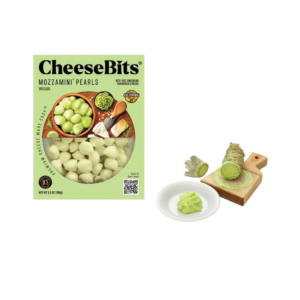 Phô mai hạt Mozarella vị wasabi Cheesebits 100 g