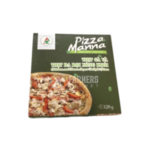 Pizza Manna thịt gà & thịt ba rọi 120 g (I0005481)