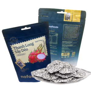 Thanh long trắng sấy dẻo Không đường Nafoods 100 g